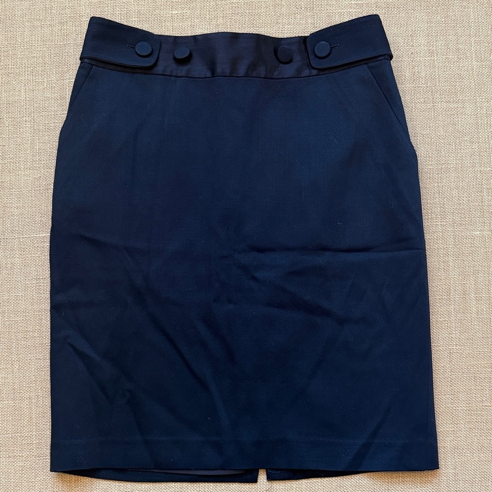 EUC Banana Republic Black Pencil Skirt